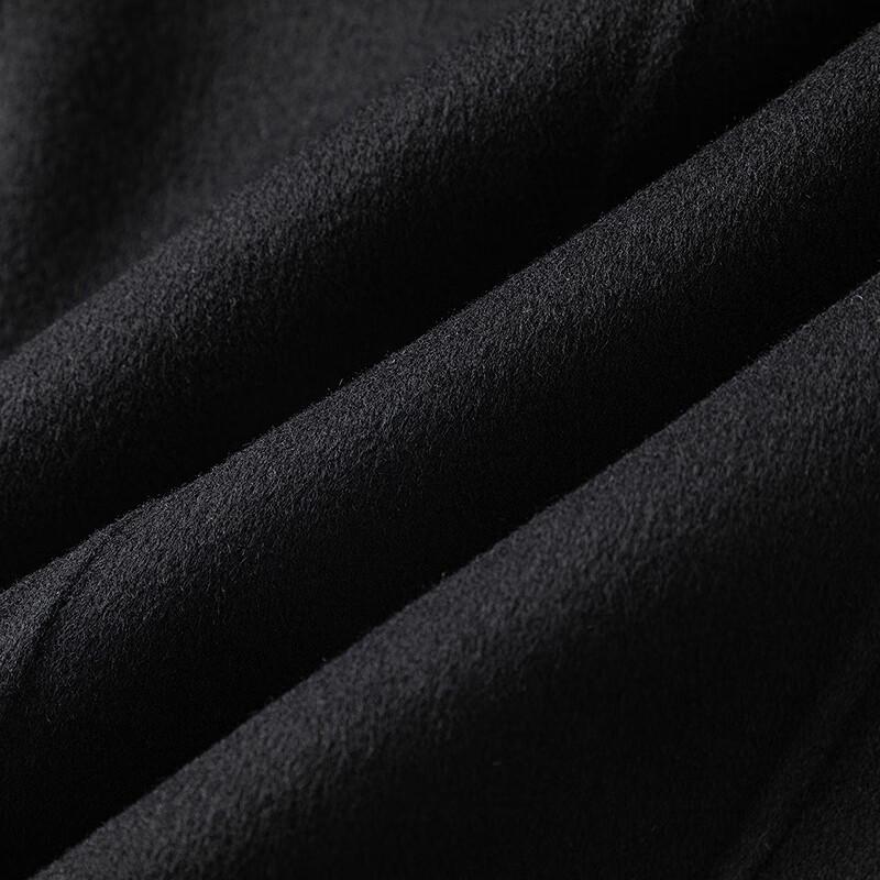 FAPAI Men's Detachable Down Liner Wool Blend Overcoat