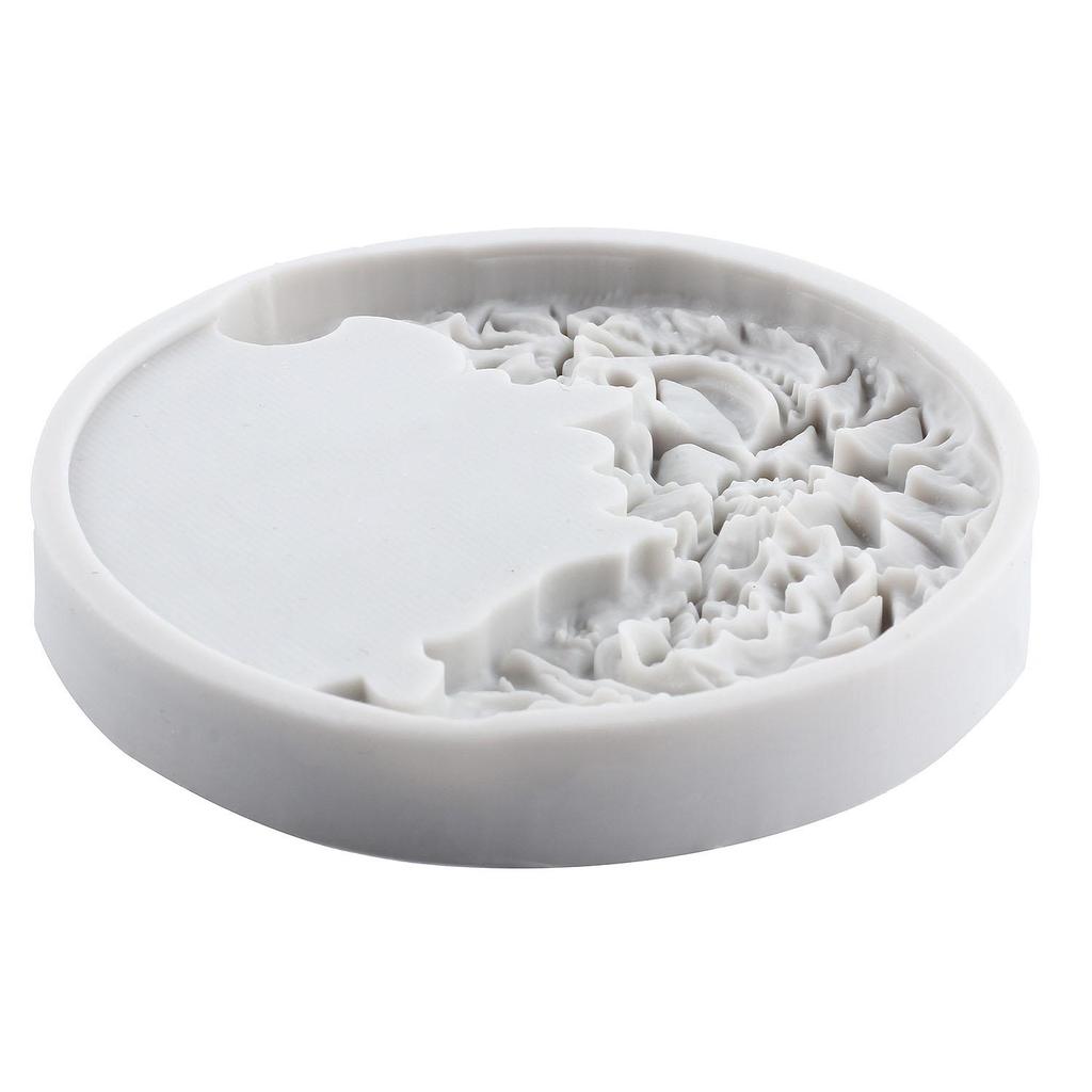 Barokní fotorámeček Silikonová forma Rámečky na obrázky Fondánové formy Nástroje na zdobení dortů Topper na cupcake Cukroví Pryskyřice Jíl Čokoláda Gumpaste forma