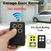 Universal 4-Button 286-868MHz Fits Fixed Rolling Code Garage Door Multi Remote