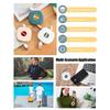 Portable Round USB Cable Winder Small Cable Organizer Rotating Data Wire Organizer Mobile Phone Mobile Charging Wire Winder