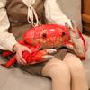1Pc 3555Cm Kawaii Crab Plush Toy Real Like Swimming Crab King Crab Pillow Stuffed Soft Sofa Cushion Creative Birthday Gift