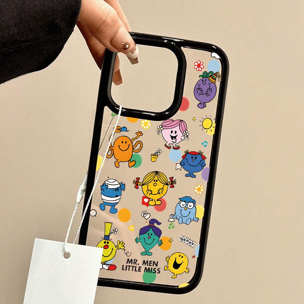 Acrylic Phone Case for iPhone 11 12 13 14 Pro 12 14 16 Pro Max for Samsung A16 A36 A56 S24 FE High-quality Painted Anti-fall Mobile Phone Case