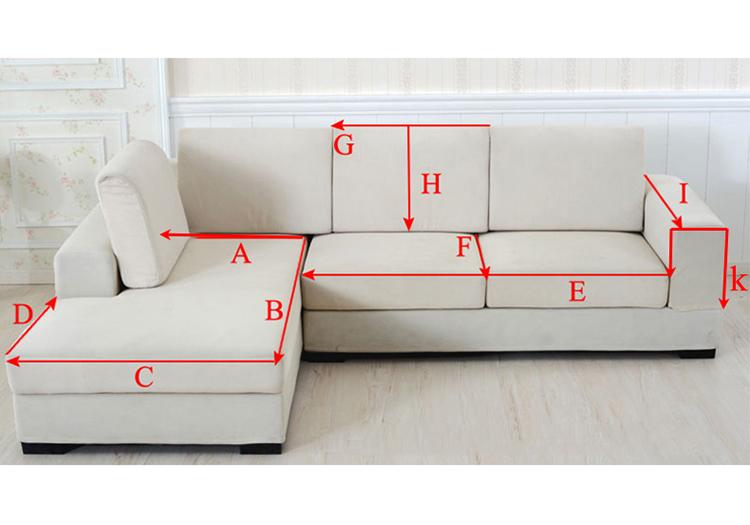 Cotton Washed Embroidered Sofa Pad Non-Slip All-Purpose For Four Seasons Seater Cover Pure Color Gentle On Skin Couch Protector