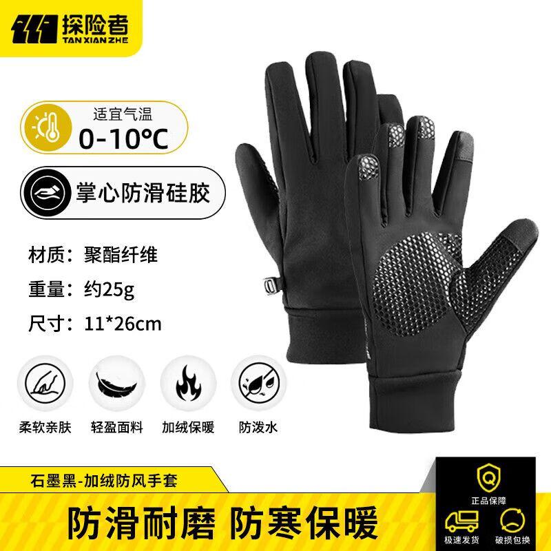 

Водоотталкивающие флисовые перчатки Explorer One Size