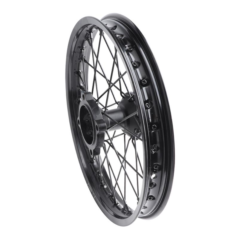 Motocross 15mm Bearing Hole Front 1.40x14 Inch Rear 1.85x12 Inch Alloy Wheel Suitable for 160cc 150cc Pit Bike 12/14 Inch Wheel