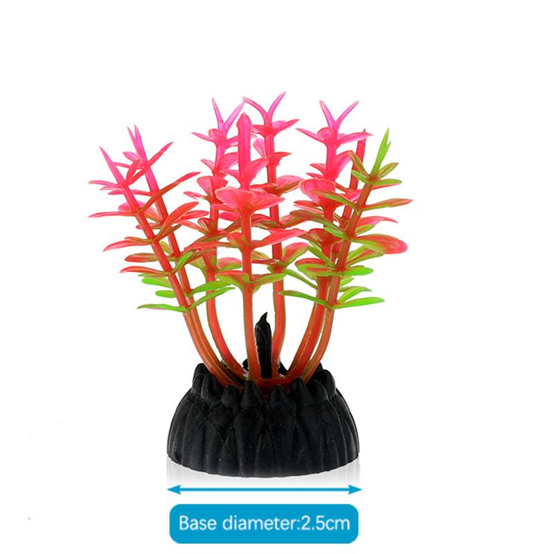 Akwarium Dekoracyjna Symulacja Roślin Wodnych Akwarium Krajobraz Ozdoba Trawa