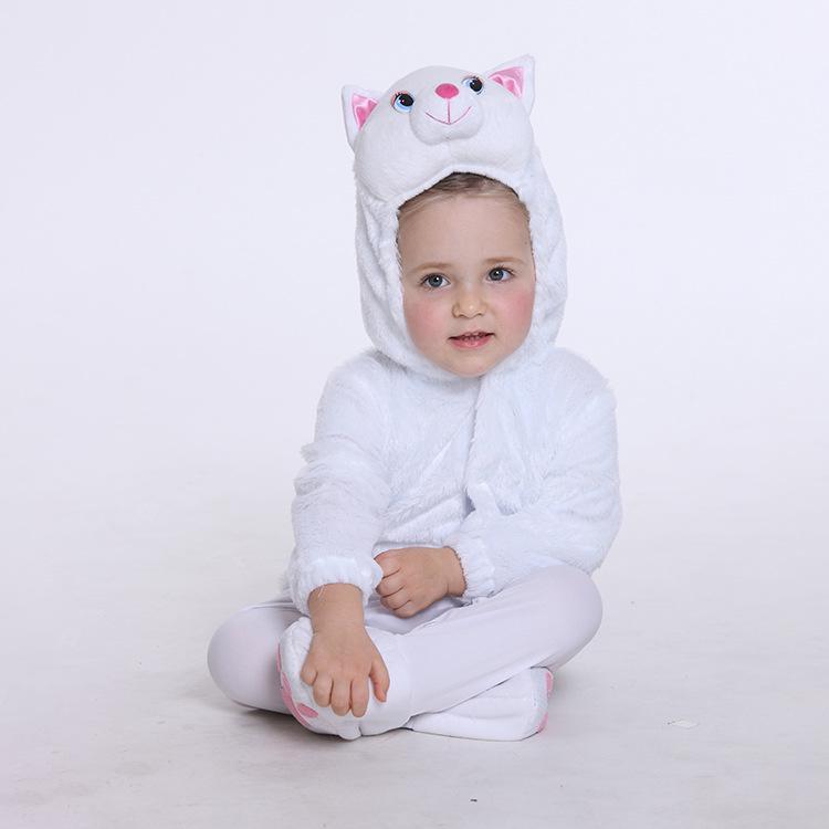 

Дитячі мультяшні комбінезони: Затишна тваринна піжама та плюшевий верхній одяг на осінь та зиму 3-4 Years