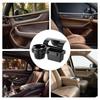 Car Door Storage Box, Car Cup Holder, Phone Mount, Multi Functional Design, Adjustable Hooks, Black, For Drink, Smartphones, Keys, Bottle