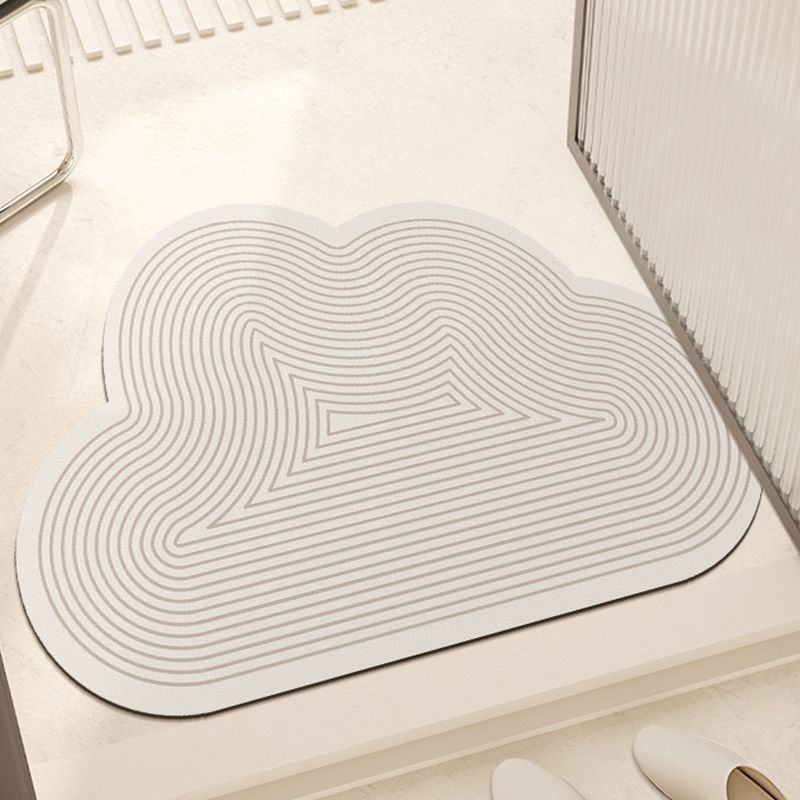 Bathroom Soft Diatom Mud Floor Mat Toilet Toilet Non-slip Foot Mat Household Water Absorption Quick Drying Anti-drop Soft Mat