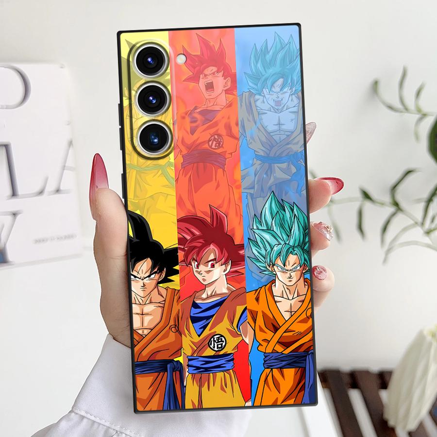 

D-ragonS B-allS Comic Funda Phone Cover Case for Samsung Galaxy S25 S23 FE S25Edge S20 Note 20 9 10 S24 Plus S9 S21 S22 Galaxy S9