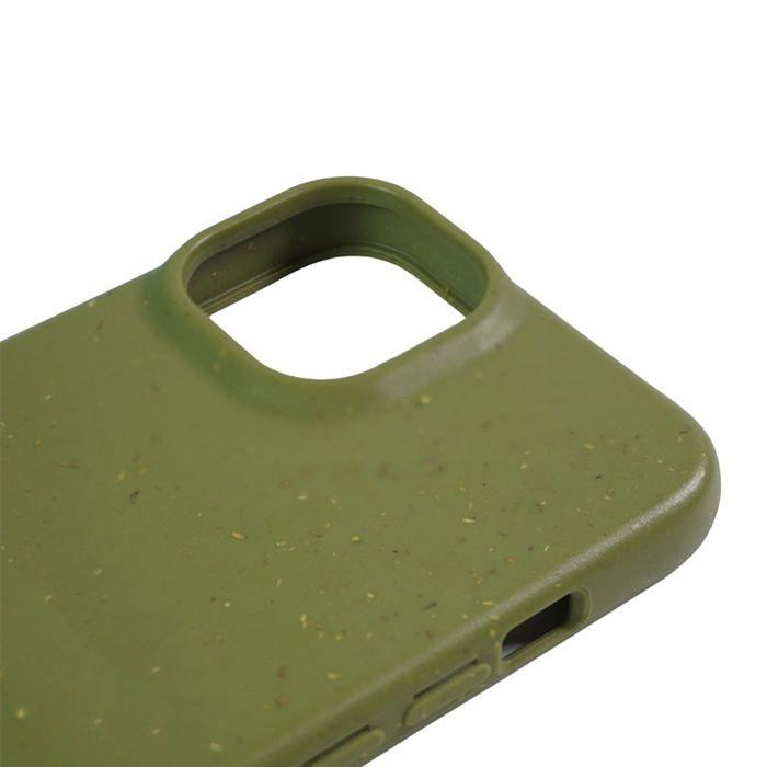 Coque biodégradable - iPhone 14 - Vert militaire - Écologique