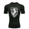 Camiseta Deportiva para Hombre con Estampado de Calaveras Entrenamiento Fitness Compresión Camiseta de Entrenamiento Camisetas Atléticas Camisetas de Gimnasio Running