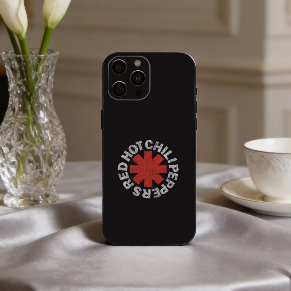 

Unforgettable Red Hot Chili Peppers Bnd Phone Case For iPhone 17pro,16,15,14,13,12,11 Plus,Pro Max,XS,Soft Silicone Black Cover iPhone14Plus