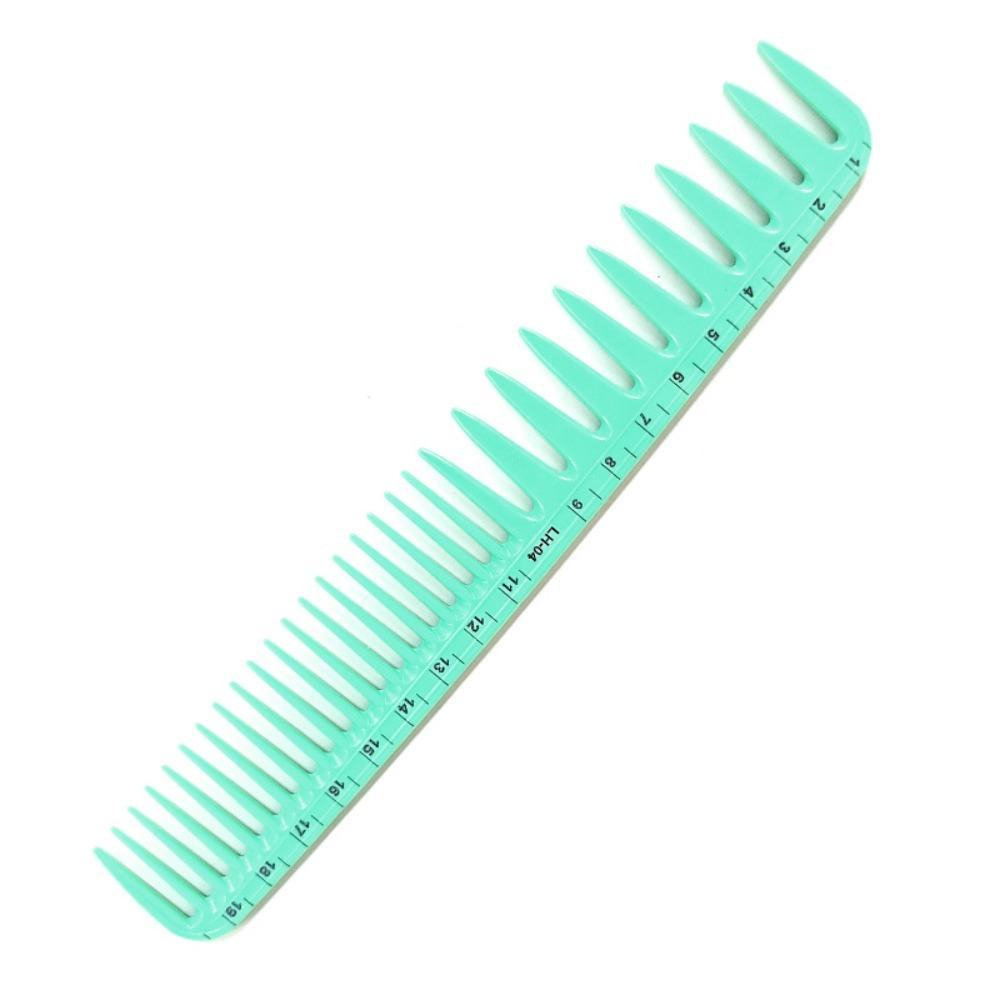 Non-slip Handle Laser Scale Hair Comb Double-sided Professional Hairdressing Comb