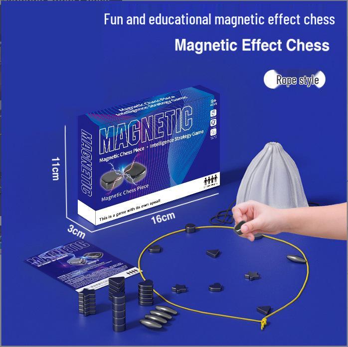 Magnetic Chess Puzzle Game for Kids – Interactive Logic and Strategy Toy