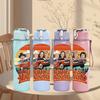 1PC Retro Group Beach Family Photo Print 750ml Portable Sports Water Bottle Leakproof Travel Gym Drink Cup