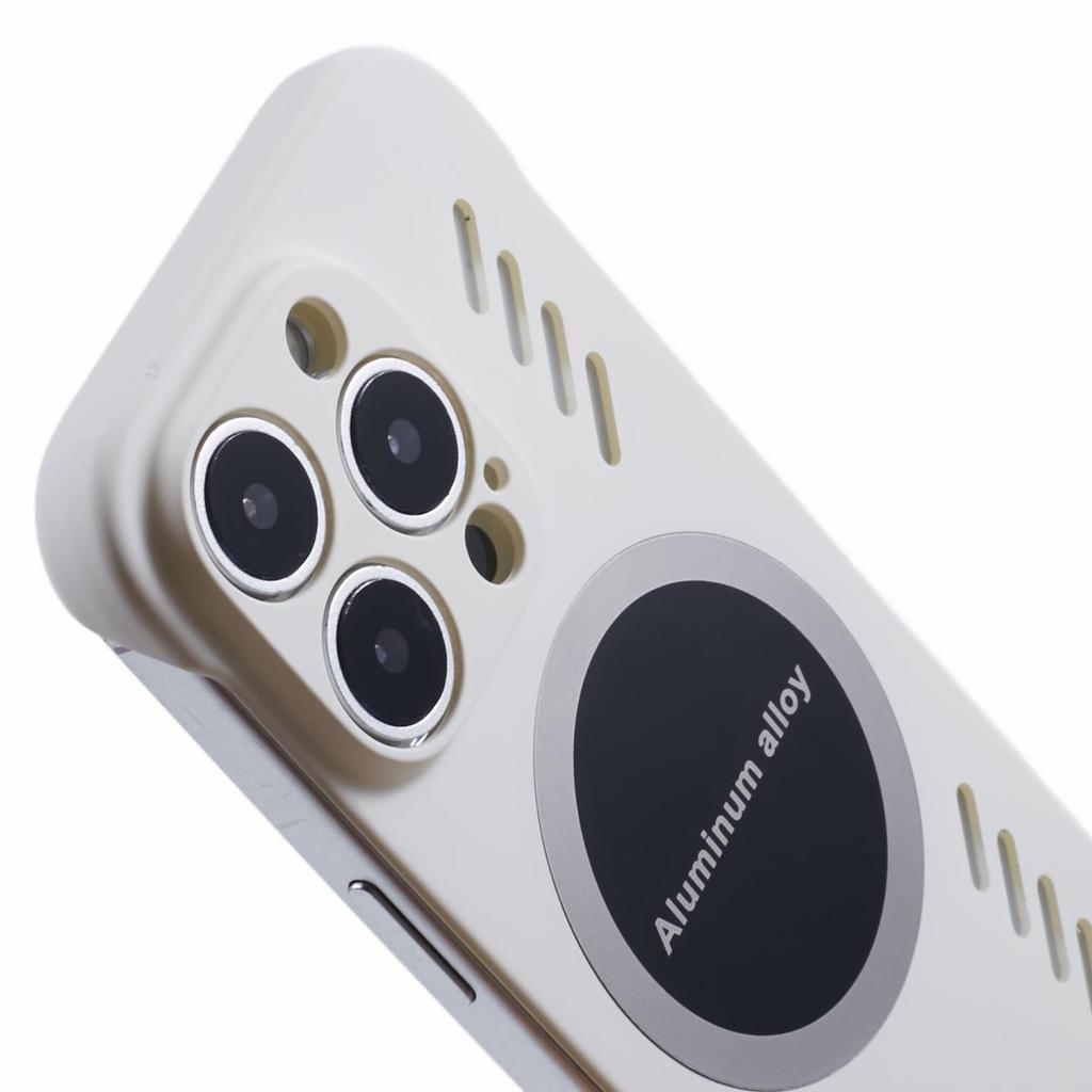 For iPhone 16 Pro Case Hard PC Frameless Heat Dissipation Phone Cover