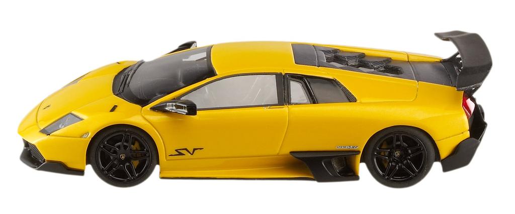 MATTEL Lamborghini Murcielago Yellow Finished Product 1/43 LP670-4