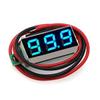 Javino DC 0-100V LED Digital Voltmeter 0.28" 0.36" Red Green Blue Voltage Detector for Car 12V Mobile Power