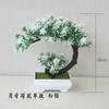 Plantas Artificiales Decoración Bonsái en Maceta Árbol Pequeño Maceta Planta Falsa Maceta Adornos de Jardín Zen Decoración de Mesa Hogar Habitación
