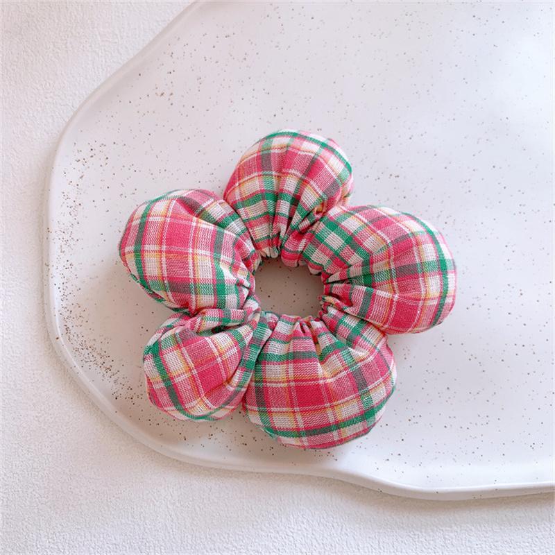 Super Süße Blumen Scrunchies Kinder Mädchen Kind Elastisches Haarband Accessoires Haargummi Haargummi Kopfschmuck Kopfbedeckung Ornament