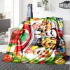 1pc Paw Paw21 Blanket, Gift, for Men and Women, Soft Blanket, Good for Sofa Bed Couch Travel, Lightweight Flannel Blanket