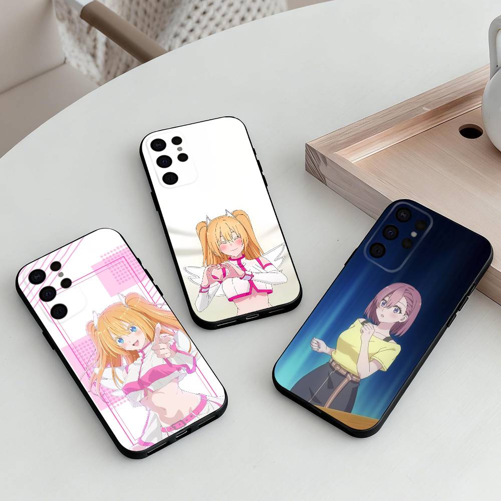 2.5 Dimensional seduction Amano Ririsa Phone Case For Samsung S25,24,23,22,30,21,10,9,Ultra,Plus,Lite,FE,4,5 G Soft Black Case
