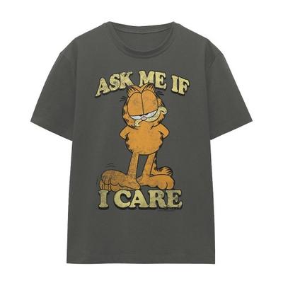 Garfield Unisex Adult Ask Me T-Shirt
