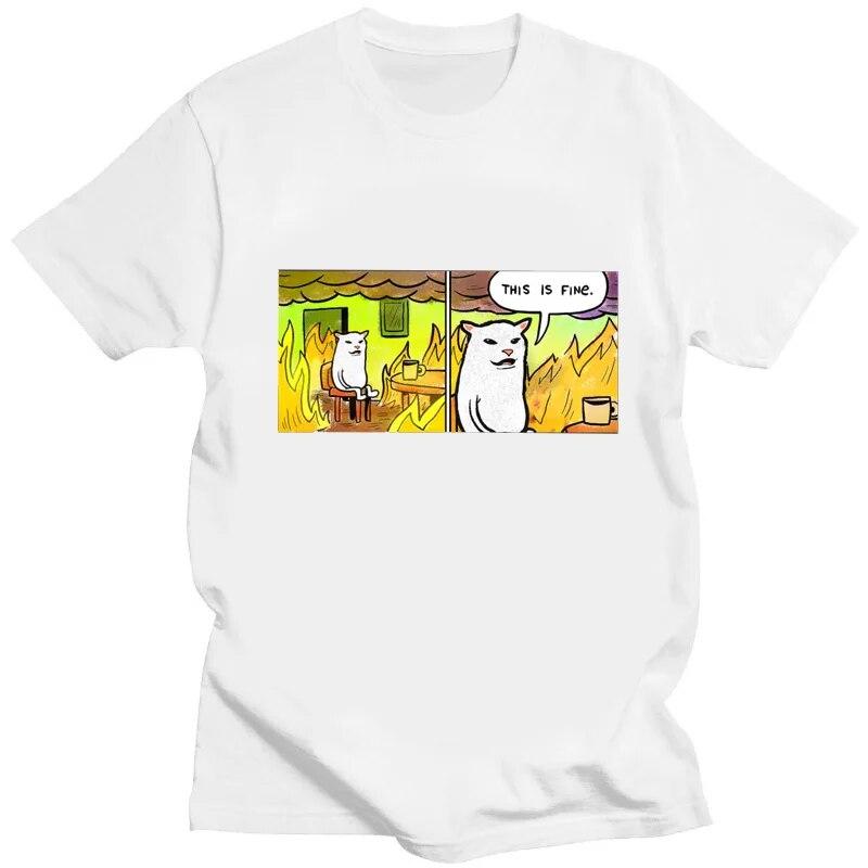 Tričko Kawaii To je v pořádku Věci budou v pořádku Meme Creative Tričko Dárek pro přátele Harajuku Unisex Dámské Tričko Unisex oblečení