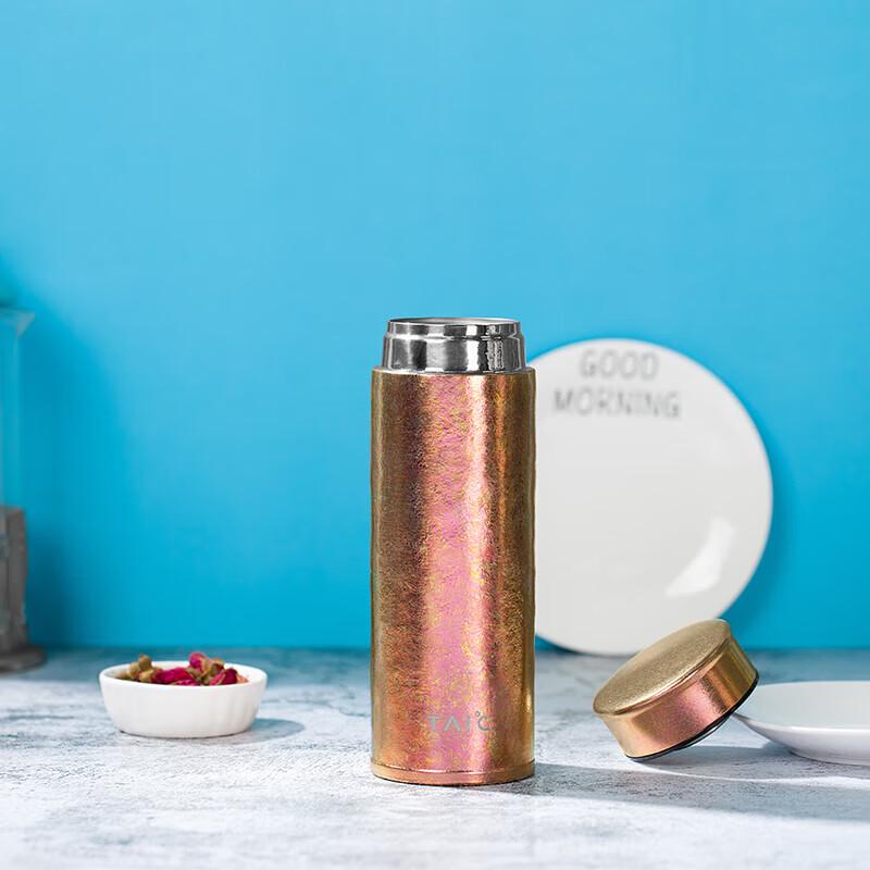 TAIC Pure Titanium Insulated Bottle with Tea Infuser