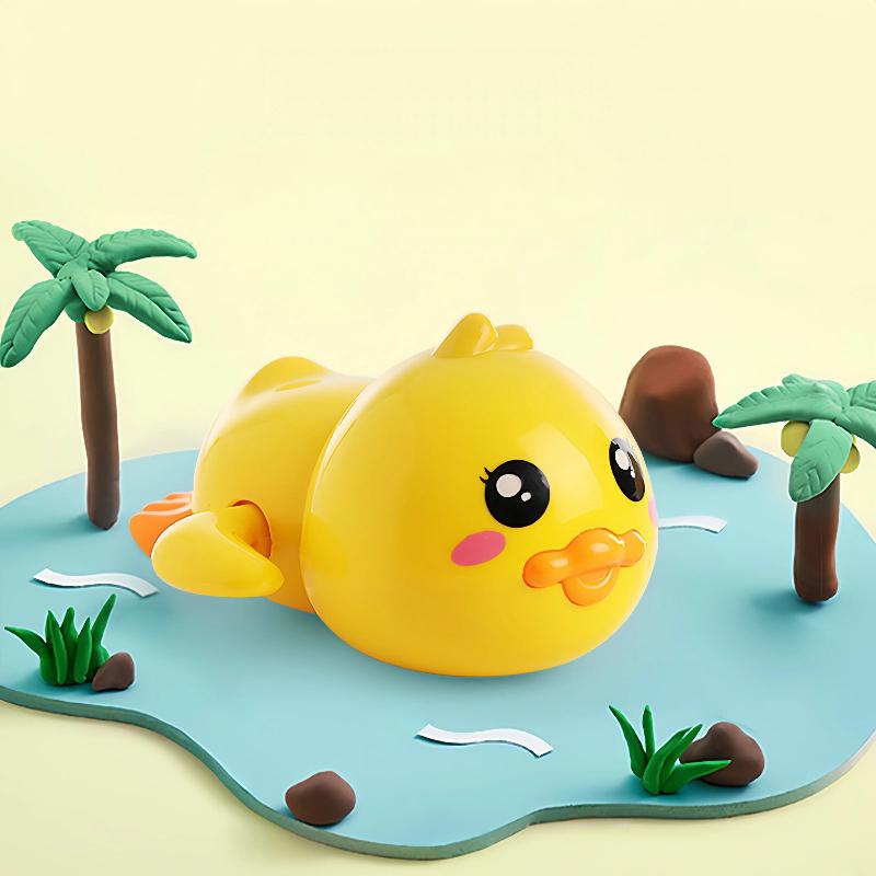Bath Time Children's Water Play Toy Small Dolphin Water Toy, Bathtub Toy Little Duck And Little Turtle, Suitable For Boys And Girls