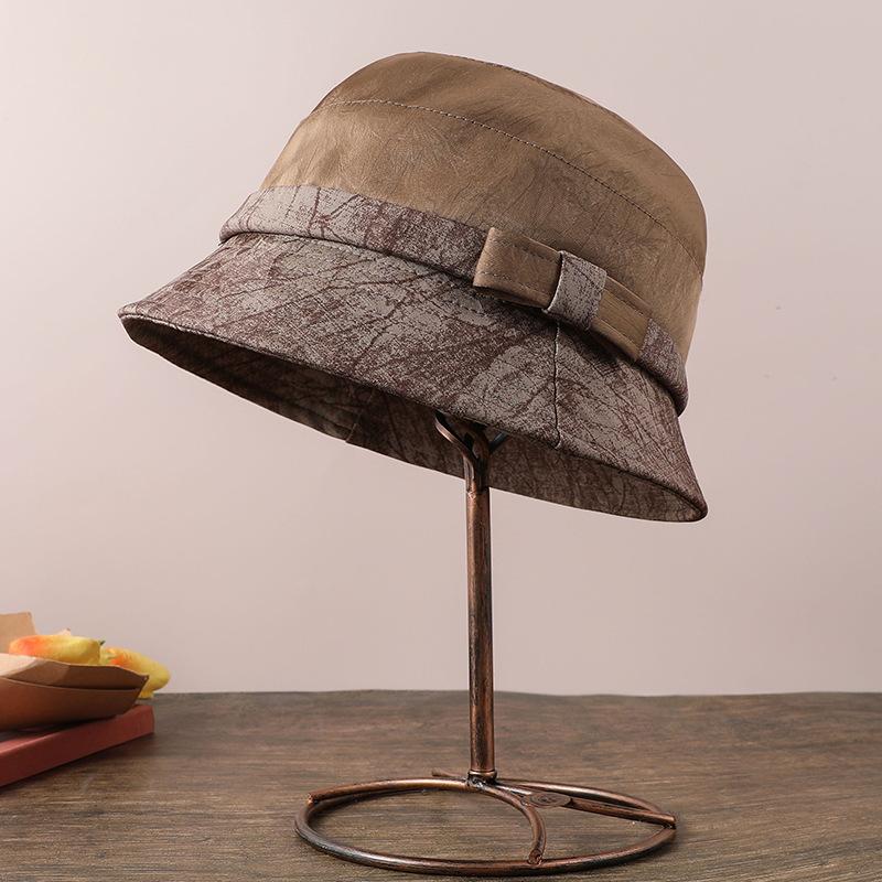 

Шапка для молодой мамы, осенне-зимняя, повседневная, универсальная, женская панама, теплая шапка-ведро для пожилой бабушки One Size верблюд