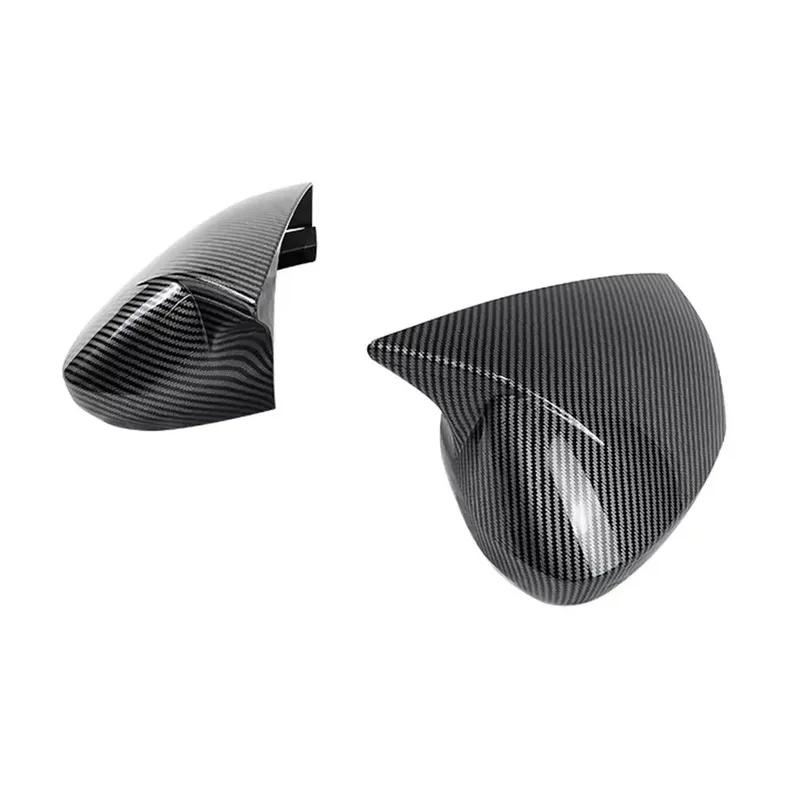 2x Carbon Look Side Wing Mirror Cover For Kia Sportage KX5 2024 Side Rear View Mirror Cap Cover Car Accessories