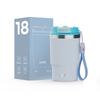 Stainless Steel Insulated Travel Mug With Flip Lid Straw 360ml 480ml Vacuum Thermos Office Car Home