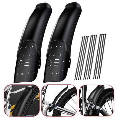 1-2 guardabarros para bicicleta de montaña, guardabarros delantero y trasero, accesorios de repuesto