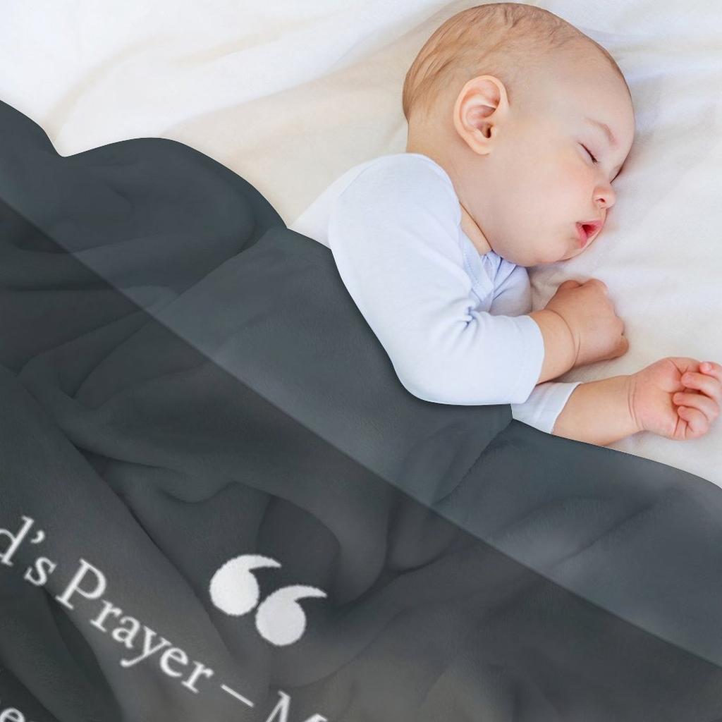 Prayer Throw Blanket Bed Fashionable Loose Decorative Throw Hair Blankets