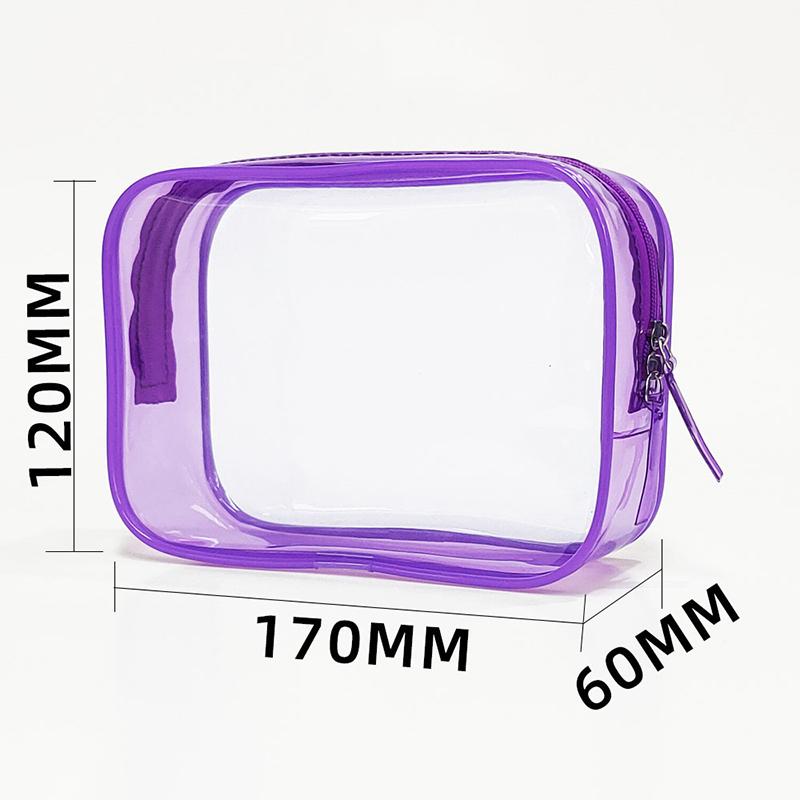 Large Capacity Waterproof Cosmetic Bag Portable Clear Storage Makeup Organizer Bags Supplies