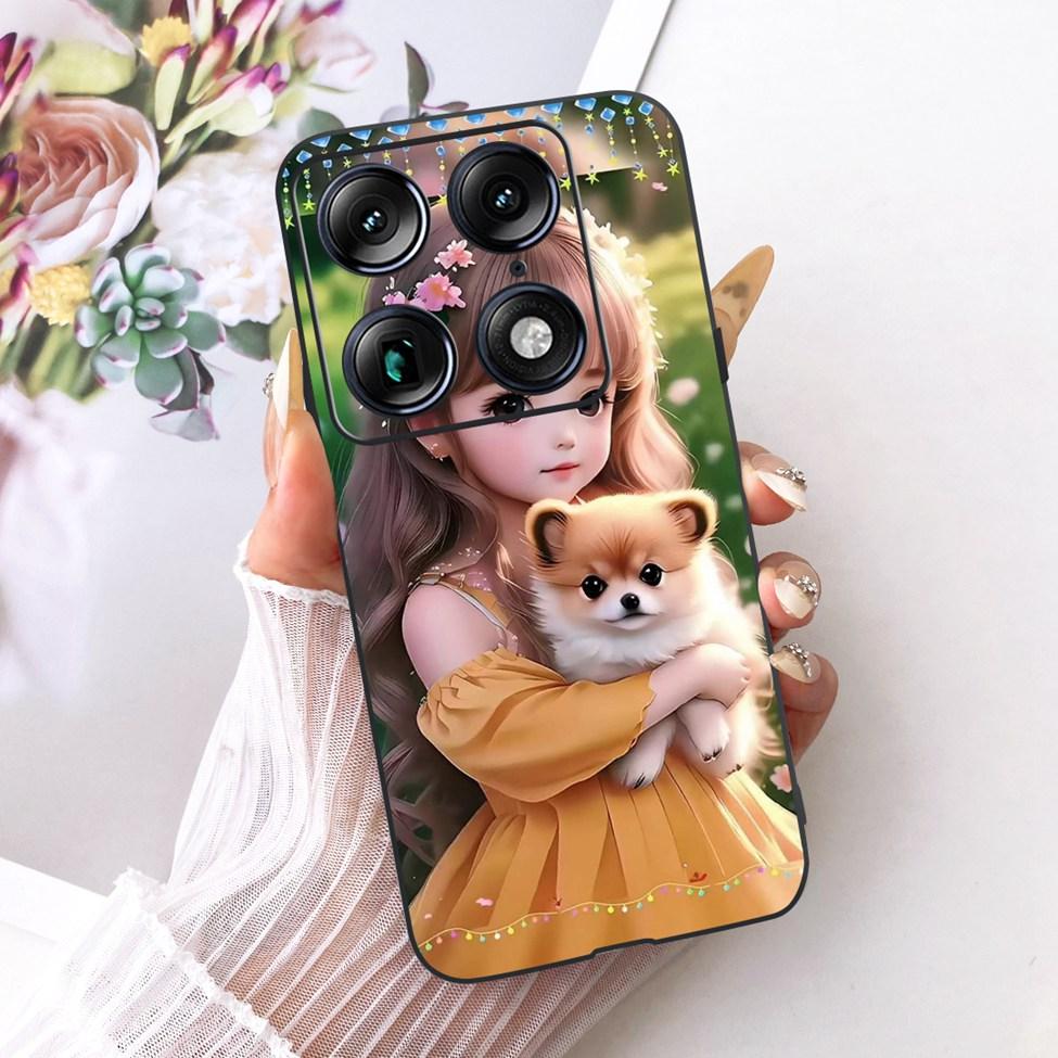 For Moto X70 Air Pro Case Cover Fashion Butterfly Cute Cat Cool Painted Soft Phone Casing For Motorola Moto X70 Air Pro
