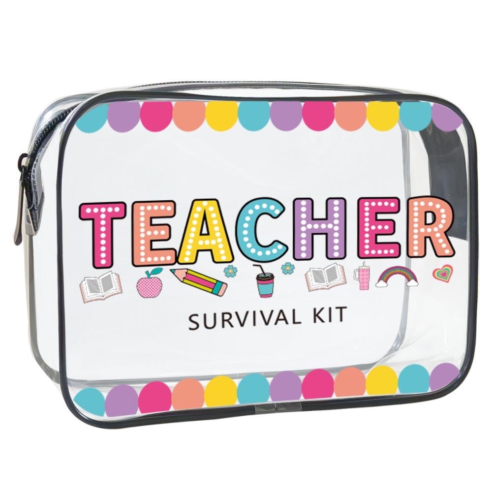New Transparent Cosmetic Bag Storage Large Capacity Travel Organizer PVC Waterproof Toiletry Pouch Women