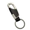 Fullthings Genuine Leather Key Chain Key Chain Key Ring for Men Women Car Home Keys (Black1)