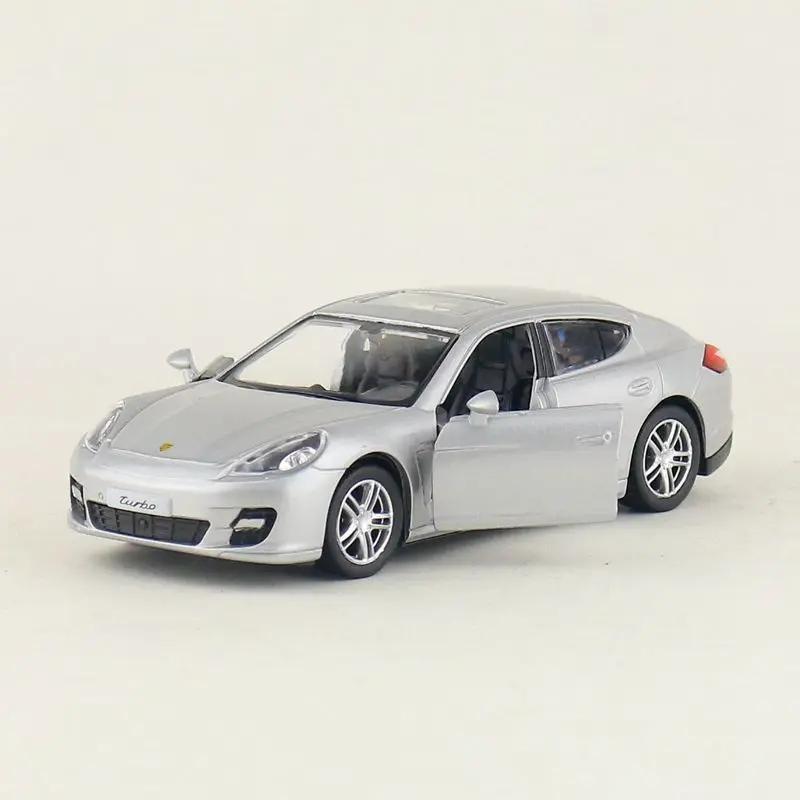 1:36 Porsche Panamera Turbo Model Scale Metal Diecast Miniature Pullback Vehicle Collection Xmas Gift Kid Boy Toy F228