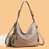 Fashionable Faux Leather Shoulder Bag,women's Large Capacity Handbag,retro Shoulder Bag,multi Pocket Crossbody Bag Suitable for Daily Use and Shopping