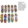 Yousheng Finger Skateboard Toy Children Develop Hand-Eye Coordination Mini Fingerboards Stress Relief Finger Skater Desktop Toy Gift for Kids