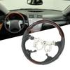 Hydro Dip Steering Wheel Perforated Leather Replacement For   XV40   Previa 2007 to 2011