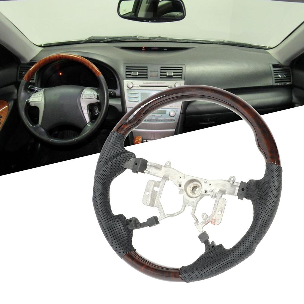 Hydro Dip Steering Wheel Perforated Leather Replacement For   XV40   Previa 2007 to 2011
