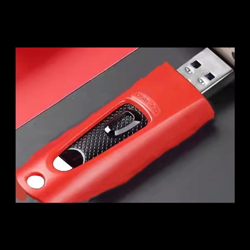 

Высокоскоростная USB-флешка двойного назначения 128 ГБ для телефонов Apple и Android 256GB красный