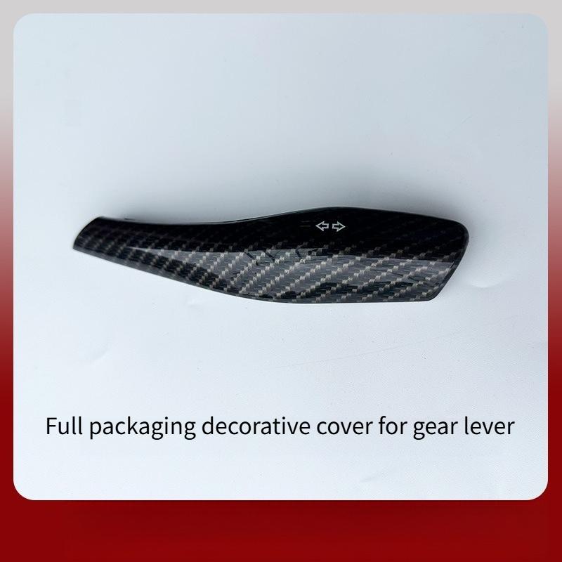 For Tesla Model 3 Highland Model Y/YL Juniper 2025 Shift Lever Decoration Cover Steering Wiper Gear Lever Interior Modification