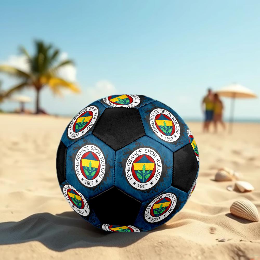 Pallone da Calcio Fenerbahce FC, colorato, adatto a tutte le età, cucito a macchina, materiale PVC, qualità da competizione, resistente e ad alto rimbalzo