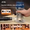 Woyi Dust-Free Edge Trimmer Cover for Woodworking, Grooving, Carving & Trimming