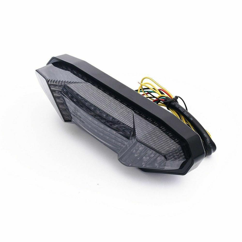 Smoked LED Tail Brake Light Turn Signal Lamp For Yamaha FZ09 MT09 FJ09 FZ10 MT10